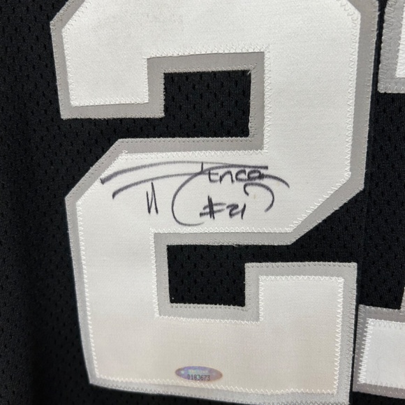 Tim Duncan Authentic Autographed  San Antonio Spurs Jersey.  Nike. Size L. NWT - Picture 4 of 11